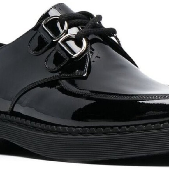 Yves Saint Laurent YSL Teddy 10 Lace Up Shoes Black EU 39.5 US 6.5 main image 11